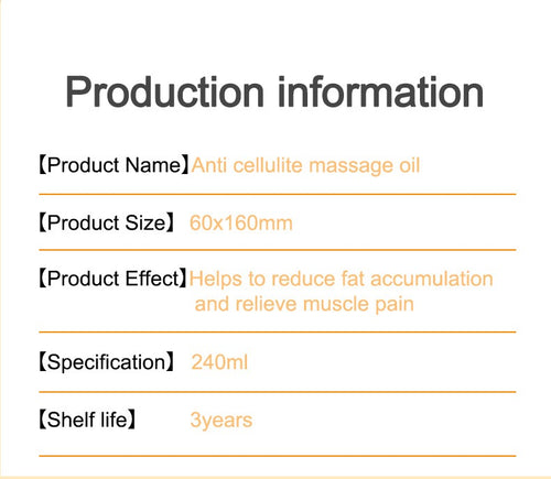 Lunéa Anti-Cellulite Oil